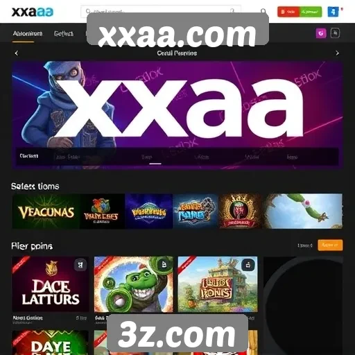 Comparação entre xxaa.com e outros sites de jogos