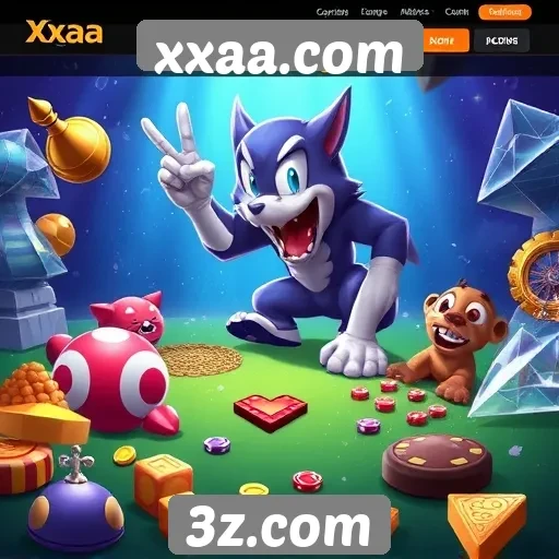 Análise das características do site de jogos xxaa.com