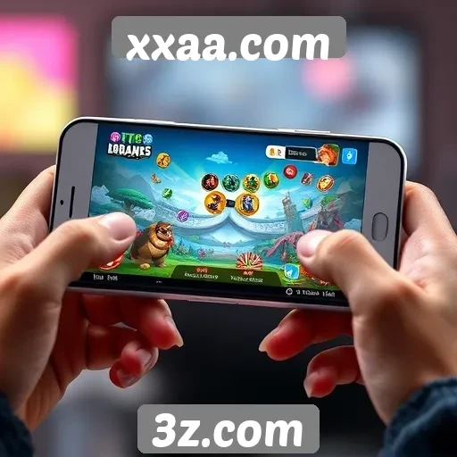 Experiência de jogos mobile expande no site xxaa.com
